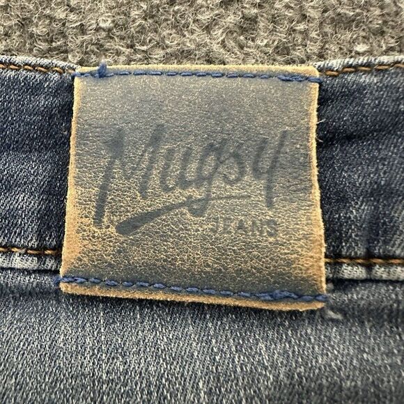 Mugsy Hamms Jeans Mens 31x29 Blue Stretch Straight Fit Denim Pants Casual Adult - Picture 2 of 11